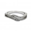 Fashion Pai sparkling crystal ring