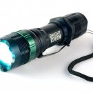 350 Lumen "Bonfire X" 3-Mode UltraBright Cree LED Flashlight Tactical Black