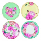 Royal Albert Blessings Joy Gratitude and Devotion Tidbit Plates Designed by M...