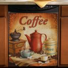 Vintage Coffee Dishwasher Cover
