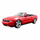 Maisto 1:18 Scale 2010 Ford Mustang GT Convertible Diecast Vehicle (Colors Ma...