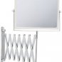 Jerdon J2020C 8.3-Inch Two-Sided Swivel Wall Mount Mirror with 5x Magnificati...