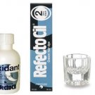 REFECTOCIL COLOR KIT- Blue Black Cream Hair Dye 1/2oz + Liquid Oxidant 3% 1.6...