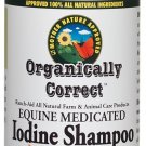 Organically Correct Horse Iodine Medicated Shampoo 32-Ounce