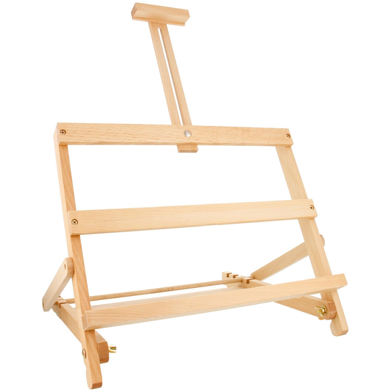 US Art Supply 22" High Small Laptop Studio H-Frame Easel