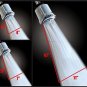 3.5" High Pressure 5 Setting Massage Shower Head with Swivel Metal Ball Conne...