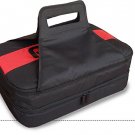 Pyrex Portables Double Decker Casserole Dish Carrier (Black & Red) Black & Red