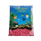 Pure Water Pebbles Aquarium Gravel 25-Pound Neon Red Pure Water Pebbles