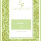 6 Pack Gardenia Large Scented Sachet Envelope By Expressive Scent