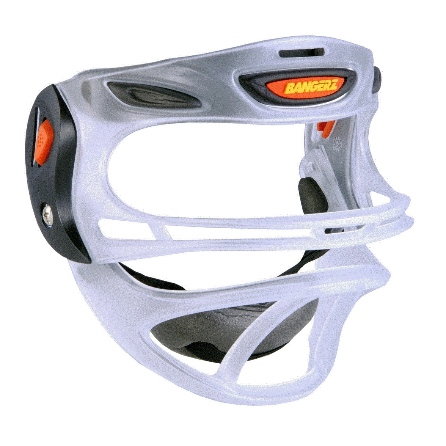 Bangerz Baseball Softball Face Protection Mask - Clear Bangerz