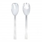 Party Essentials Hard Plastic 9-1/2" Two Piece Serving Utensil Set with Forks...