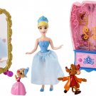 Disney Princess Little Kingdom Cinderella Doll and Furniture Playset Mattel