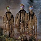 1 X Set of 3 Lighted Zombie Stakes Halloween Decoration