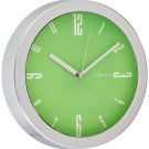 DecoMates Non-Ticking Silent Wall Clock Lime Green Vivid DecoMates