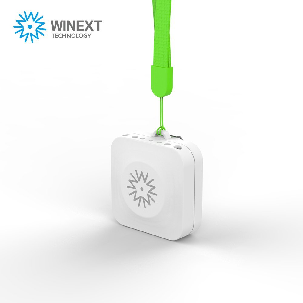 Winext Portable Air purifier Personal Mini Ionic Air Purifier Necklace Ionize...