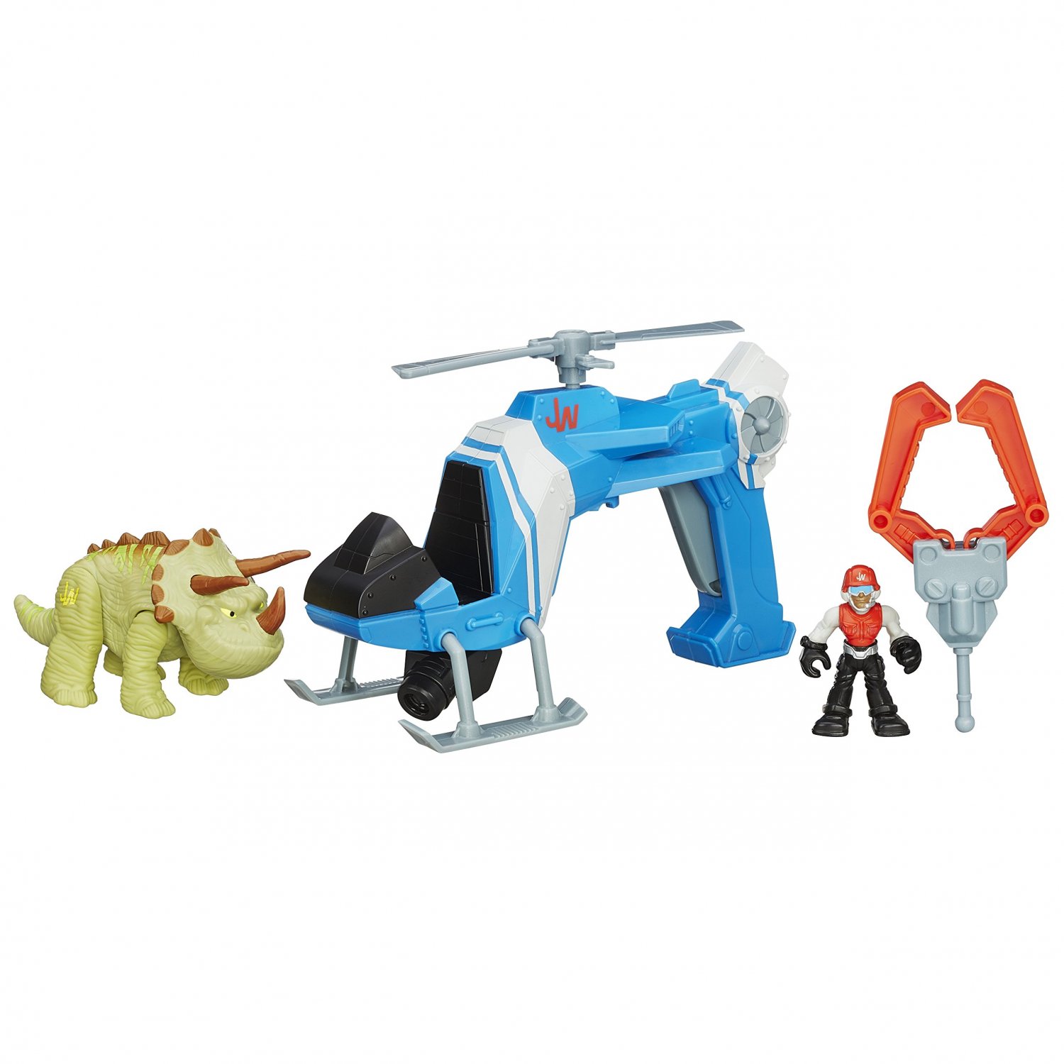 Playskool Heroes Jurassic World Dino Tracker Copter Toy