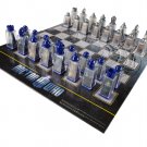 Doctor Who Chess Set - Game Board with 3D Lenticular Images of Dr. Who Charac...