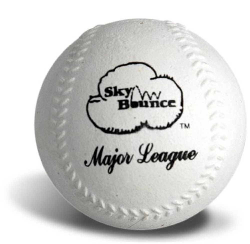 Sky Bounce 2922 White Sponge Baseball 12 Count Sky Bounce