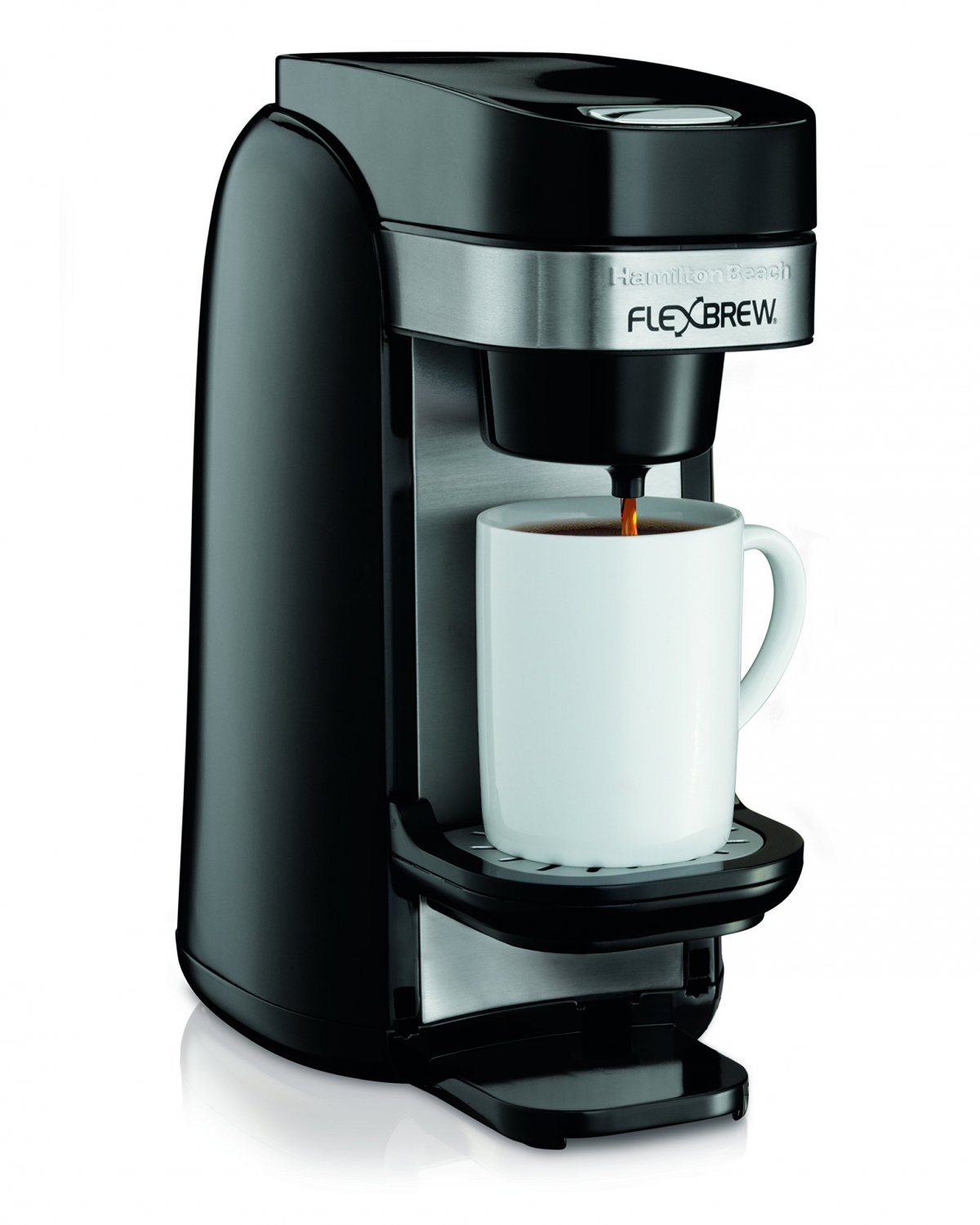 Hamilton Beach Single Serve Coffee Maker Flexbrew (49997) Black