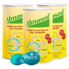 Almased Multi Protein Powder 3-pack (17.6 Ounce Each) with Multi-measure Scoop