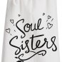 Primitives by Kathy Soul Sisters Tea Towel 28-Inch by 28-Inch