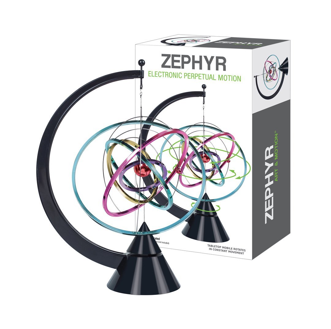 Kinetic Zephyr Cosmic Ring Orbital DOMAGRON