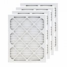 14x30x1 (13.5x29.5) MERV 8 Air Filter/Furnace Filters (4 pack) 14x30x1
