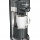 Hamilton Beach Coffee Maker Flex Brew Single-Serve (49963) Gray Hamilton Beach