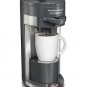 Hamilton Beach Coffee Maker Flex Brew Single-Serve (49963) Gray Hamilton Beach