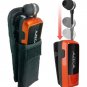 Azeca AZM02 Clip On Bluetooth Headset with Retractable Earbud - Burnt Orange