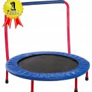 Portable & Foldable Trampoline - 36" dia. Durable Construction Safe for Kids ...