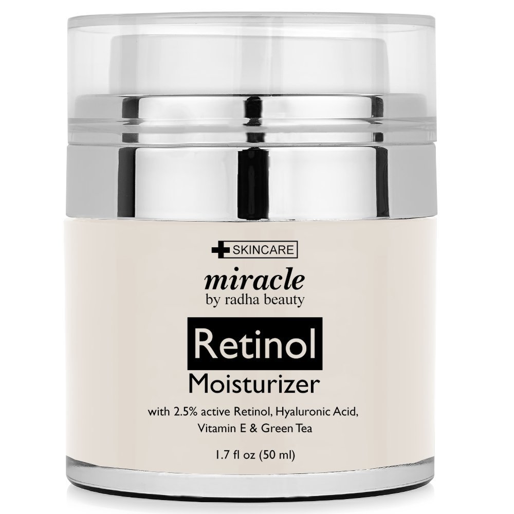 Retinol Moisturizer Cream for Face With 2.5 Retinol Hyaluronic Acid
