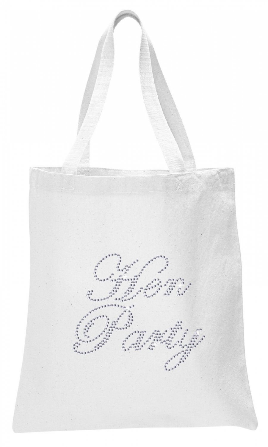 White Luxury Rhinestone Crystal Bride Tote bag Bridal Shower wedding party gi...