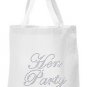 White Luxury Rhinestone Crystal Bride Tote bag Bridal Shower wedding party gi...