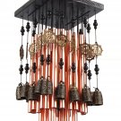 Ylyycc 28 metal tube wind chime copper bell decoration wind chime YLYYCC