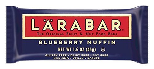 Larabar Gluten Free Fruit & Nut Food Bar Blueberry Muffin 16 - 1.6 Ounce Bars