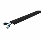 Fastlane FL1X1.5-B Polyurethane 1 Channel Drop Over Cable Protector with L-Sh...