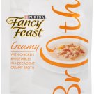 Purina Fancy Feast Broths Creamy Chicken and Vegetables 32 by 1.4 oz. Purina