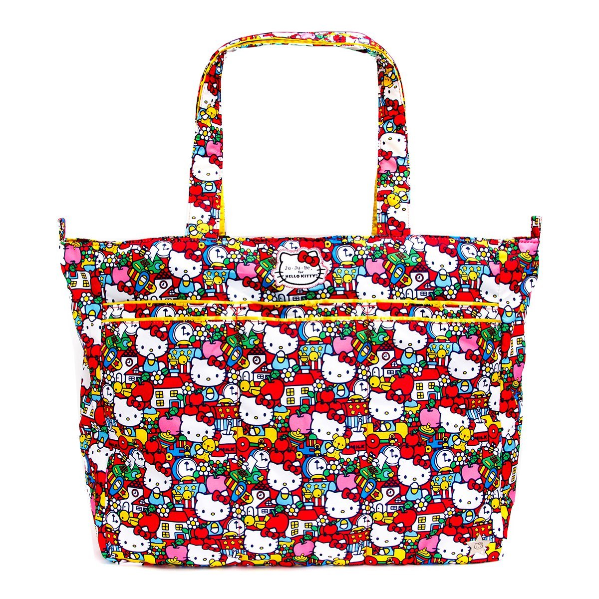 Ju-Ju-Be Super Be Zippered Tote Diaper Bag Tick Tock