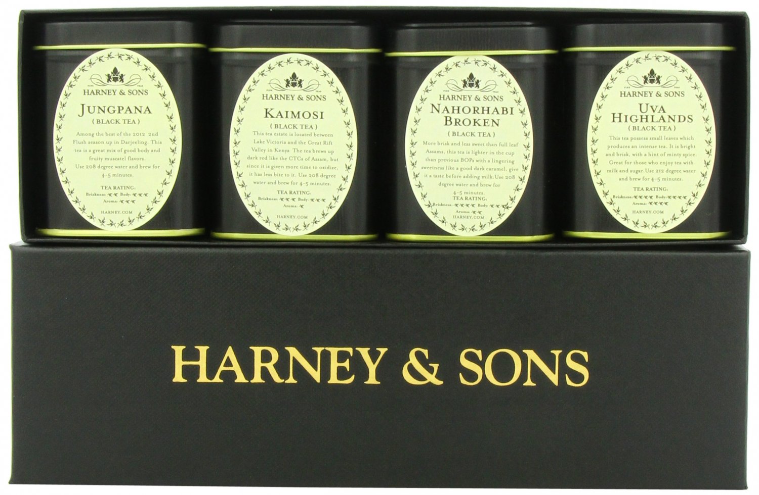 Harney and Sons Black Tea Gift Set Harney & Sons