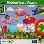 Super Why Flying Over Town 60 pc Hidden Word Jigsaw Puzzle University Games