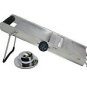 Update International (MS-SS) 17" Stainless Steel Mandoline Slicer