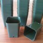 100 Seed Starting - 2 1/4" Square X 3 1/4" Extra Deep Plastic Rose Pots durab...