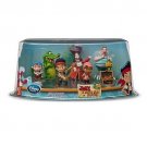 Disney Store Disney Jr. Jake and the Never Land/Neverland Pirates 7 Piece Act...