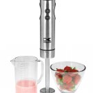Kalorik Stainless Steel Stick Mixer with Measuring Cup Silver Kalorik