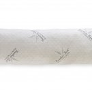 Hypoallergenic Body Pillow Shredded Memory Foam With Bamboo-Tech Cover - Made...