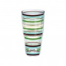 Tervis Boxed Tumbler with Wrap 24-Ounce Fiesta Cool Blue Stripes