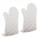 New Star Commercial Grade Terry Cloth Oven Mitts up to 600F 15-Inch Set of 2