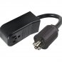 Conntek PL1430650 Welder Adaper Generator L14-30 Plug( 4 Prong 30Amp) to NEMA...