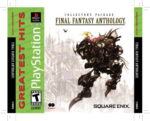 Final Fantasy Anthology (Final Fantasy V & VI) Square Enix